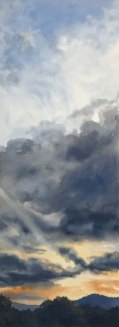 Ray Thru Evening Clouds, Maryland